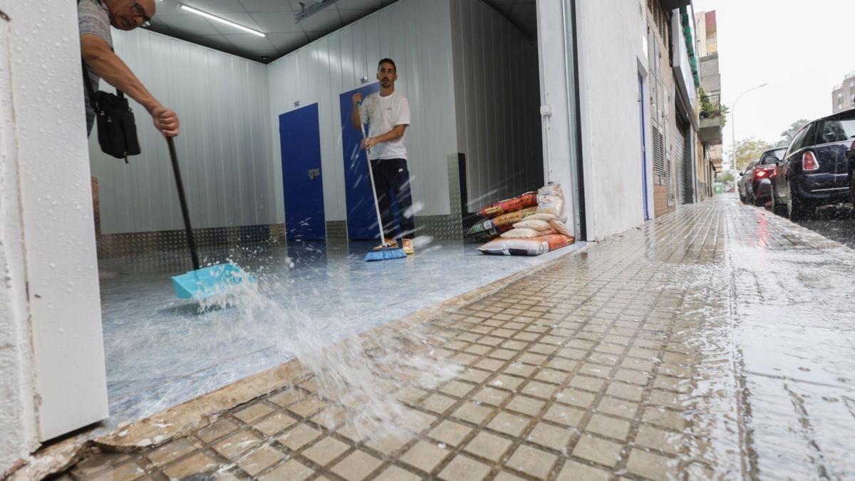 Gandia (Valencia) suspende las clases este lunes por las lluvias