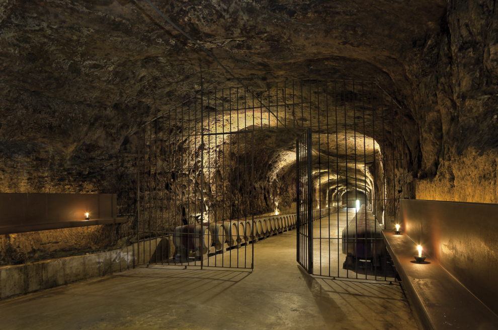 Calado del siglo XIX de las Bodegas RODA