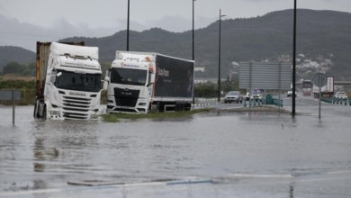 Doble aviso de Es-Alert en Valencia y Alicante, emergencias decreta el confinamiento tras más de 700 incidentes por la dana Adam