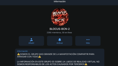 'Blocus', el grupo anónimo que alienta los disturbios por toda España, podría ser investigado por la Audiencia Nacional