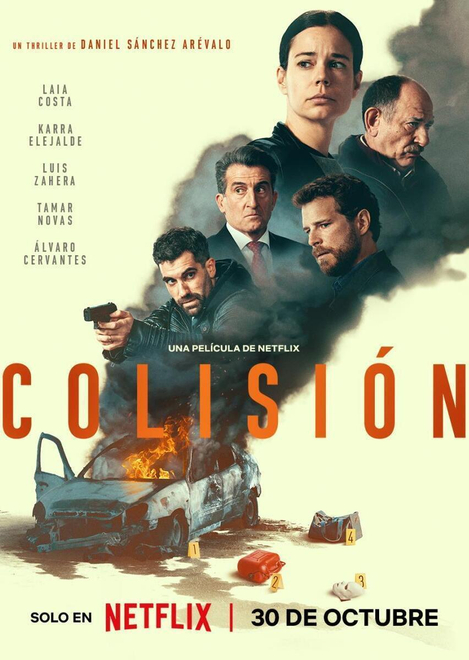Cartel promocional de 'Colisión'