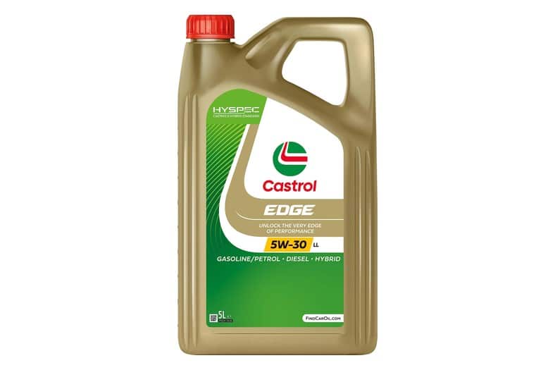 Bidón de 5 litros de aceite de motor Castrol EDGE 5W-30 LL