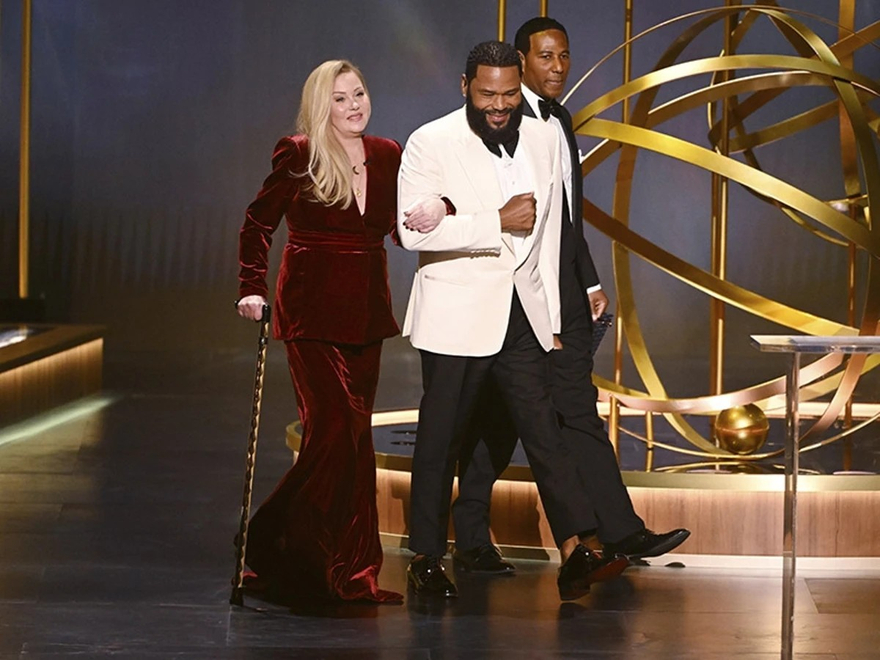 Christina Applegate en la gala de los Premios Emmy en 2024