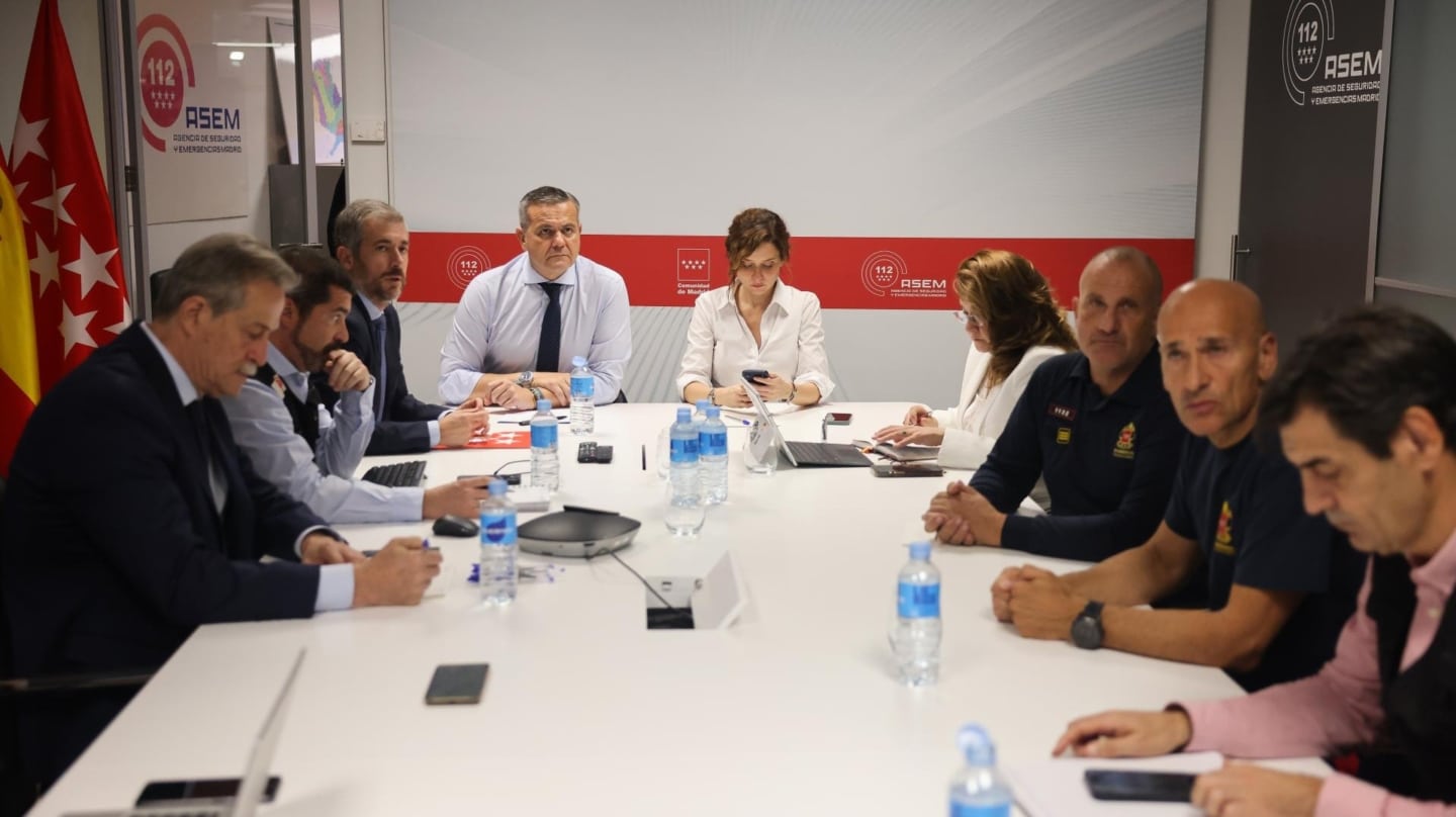 La Comunidad de Madrid envía ayudas al accidente ferroviario de Urda