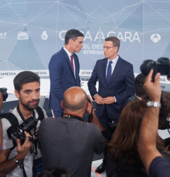 Empieza el debate sobre el debate electoral: RTVE y Atresmedia proponen cinco [...]