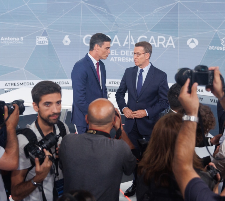 Empieza el debate sobre el debate electoral: RTVE y Atresmedia proponen cinco fechas a los partidos