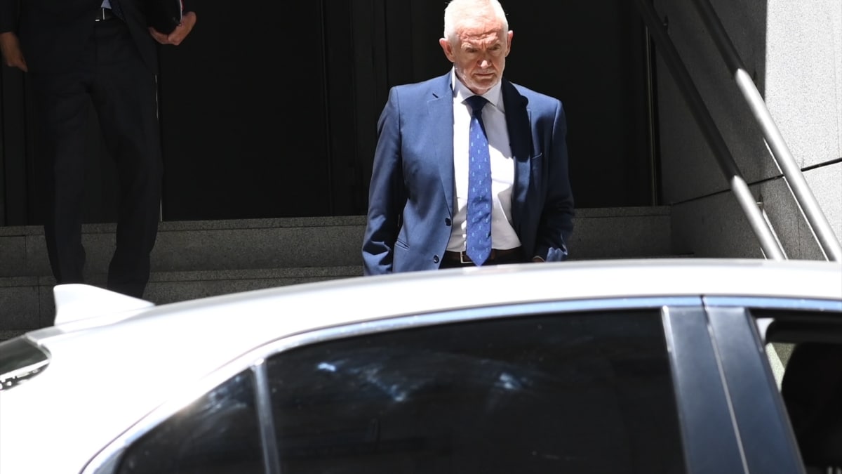 El director adjunto operativo (DAO) del Instituto Armado, Manuel Llamas, a su salida de la Audiencia Nacional