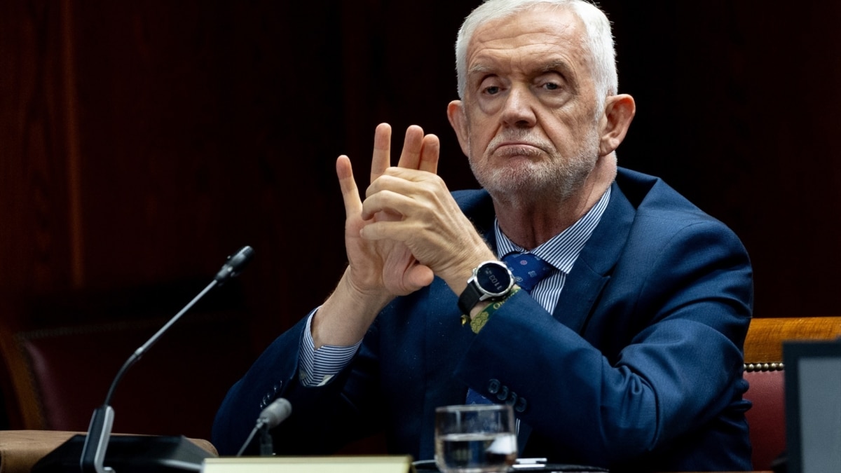 El Director Adjunto Operativo de la Guardia Civil, Manuel Llamas, durante su comparecencia en el Senado, a 17 de julio de 2026