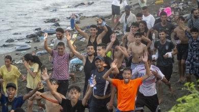 La Asociación Unificada de Guardias Civiles defiende que la cancela de Ceuta se abrió para "salvar vidas, no una frontera"