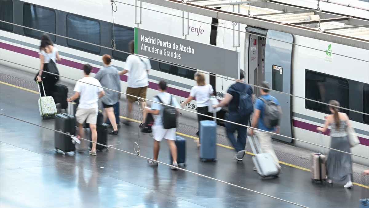Estación de Madrid Puerta de Atocha - Almudena Grandes, a 31 de julio de 2026