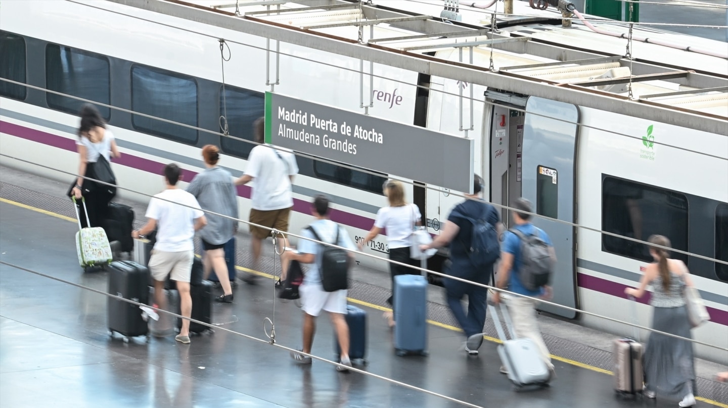 Estación de Madrid Puerta de Atocha - Almudena Grandes, a 31 de julio de 2026