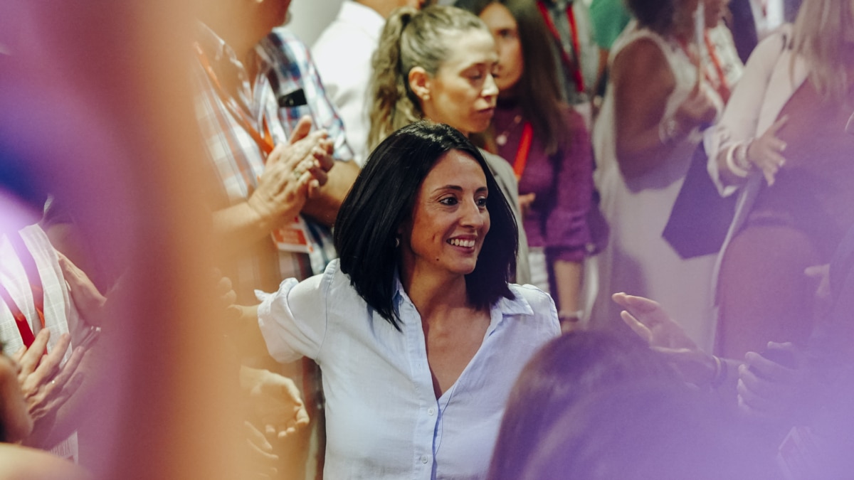 (Foto de ARCHIVO) La secretaria de organización del PSOE, Rebeca Torró, durante la Conferencia Política del PSPV-PSOE, en la Universidad de Alicante, a 19 de septiembre de 2026, en Alicante, Comunidad Valenciana (España). Bajo el lema “Recuperar lo que importa”, la Conferencia reúne durante dos días a más de 500 delegados, cargos públicos, colectivos y representantes de la sociedad civil para avanzar el proyecto autonómico socialista hacia 2027. Roberto Plaza / Europa Press 19/9/2026