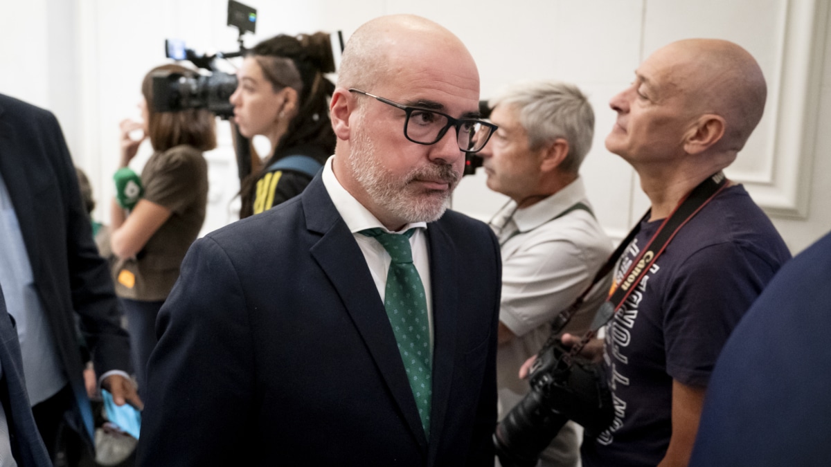 (Foto de ARCHIVO) El delegado del Gobierno en la Comunidad de Madrid, Francisco Martín, durante un desayuno informativo de Nueva Economía Forum, en el Hotel Mandarín Oriental Ritz de Madrid, a 24 de septiembre de 2026, en Madrid (España). A. Pérez Meca / Europa Press 24/9/2026