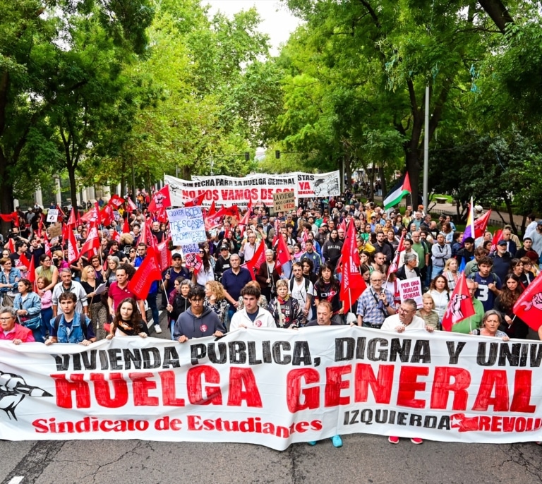 CCOO y UGT dan el paso y acuerdan convocar una huelga general por la crisis de acceso a la vivienda