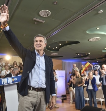 Feijóo celebra el pacto con UPN para las generales: "Es una buena [...]