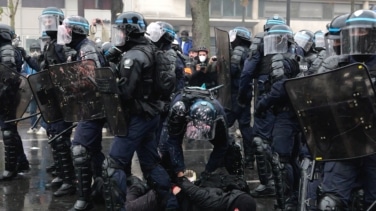 Casi 1.000 detenidos en Francia por las manifestaciones este sábado