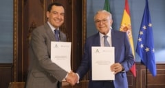La Junta de Andalucía y la Fundación 'la Caixa' sellan una alianza social de 154 millones hasta 2027