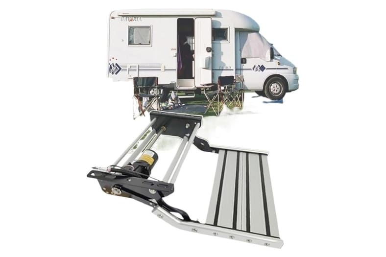 Mejores escalónes plegables camper: doble o instalado - comparativa 2026 4 Motor16 gzghrzqs escalones retractiles electricos Motor16