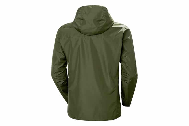 Chaqueta impermeable Helly Hansen Dubliner de hombre en color verde con capucha