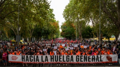 Los sindicatos confirman el 11 de noviembre como el día de la huelga general por la vivienda