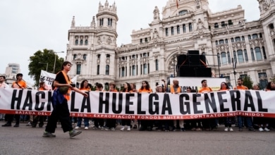 Las siete huelgas generales de la historia de España