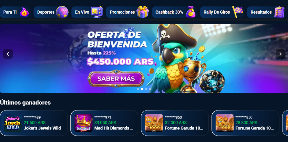 TopacioBet casino online Argentina