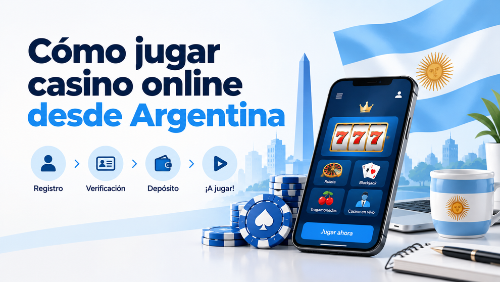 Cómo jugar casino online desde Argentina
