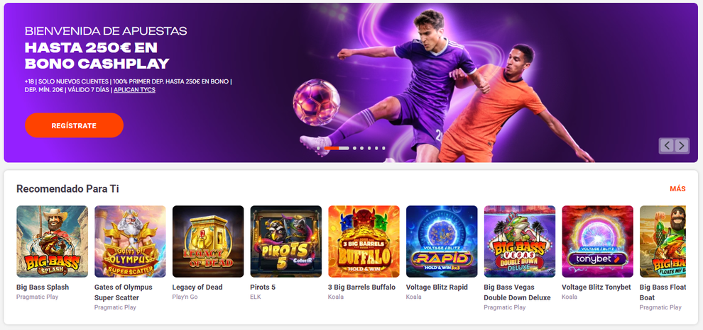 TonyBet casino online en Perú