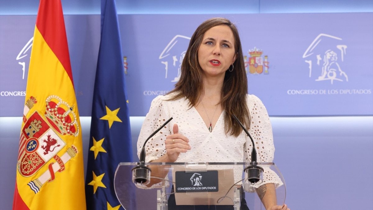 La secretaria general y diputada de Podemos en el Congreso, Ione Belarra