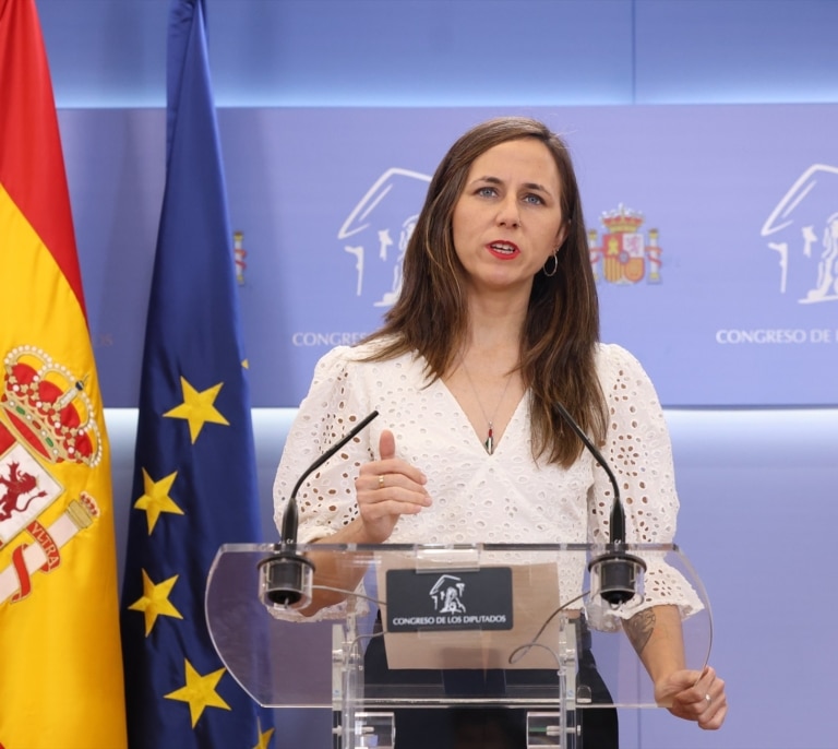 Belarra acota la posibilidad de un pacto de izquierdas solo con IU y fuera de Madrid y Barcelona