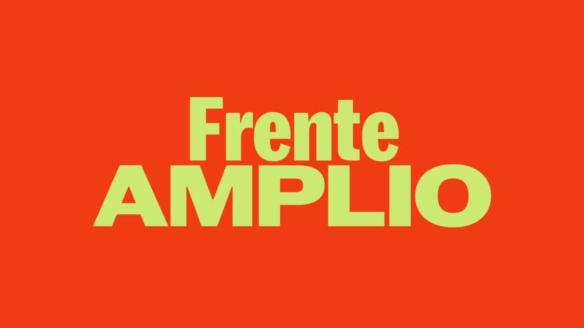 Logo y colores elegidos por Frente Amplio para concurrir a las generales del 29 de noviembre