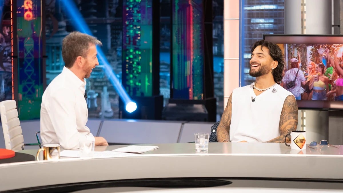 Maluma en su última visita a 'El Hormiguero'