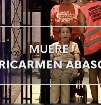 Maricarmen crucificada