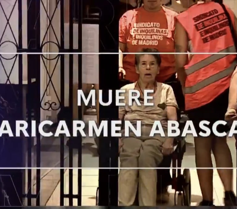 Maricarmen crucificada
