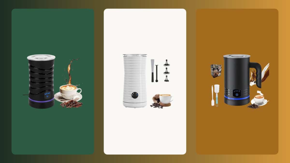 Mejores espumadores de leche automáticos 2026: 10 modelos para café y cappuccino