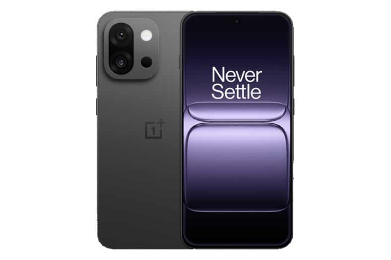 Smartphone OnePlus 13s con doble cámara trasera