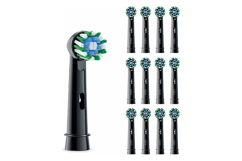 Pack de 12 cabezales de recambio Oral-B Pro CrossAction en color negro