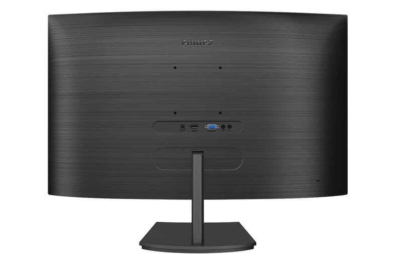 Monitor curvo Philips 241E1SCA de 24 pulgadas en negro con soporte fijo