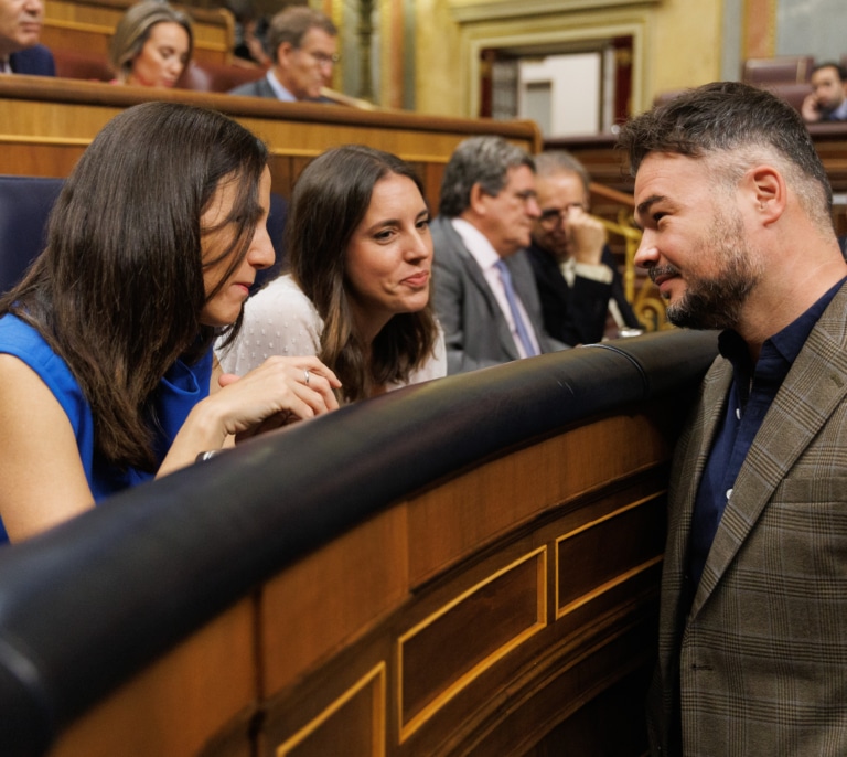 El pacto entre ERC y Podemos con Rufián y Montero en tándem dinamita la estrategia del Frente Amplio