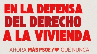 "Ni un paso atrás": el PSOE, a la desesperada en redes sociales antes de la votación en el Congreso de los decretos de vivienda