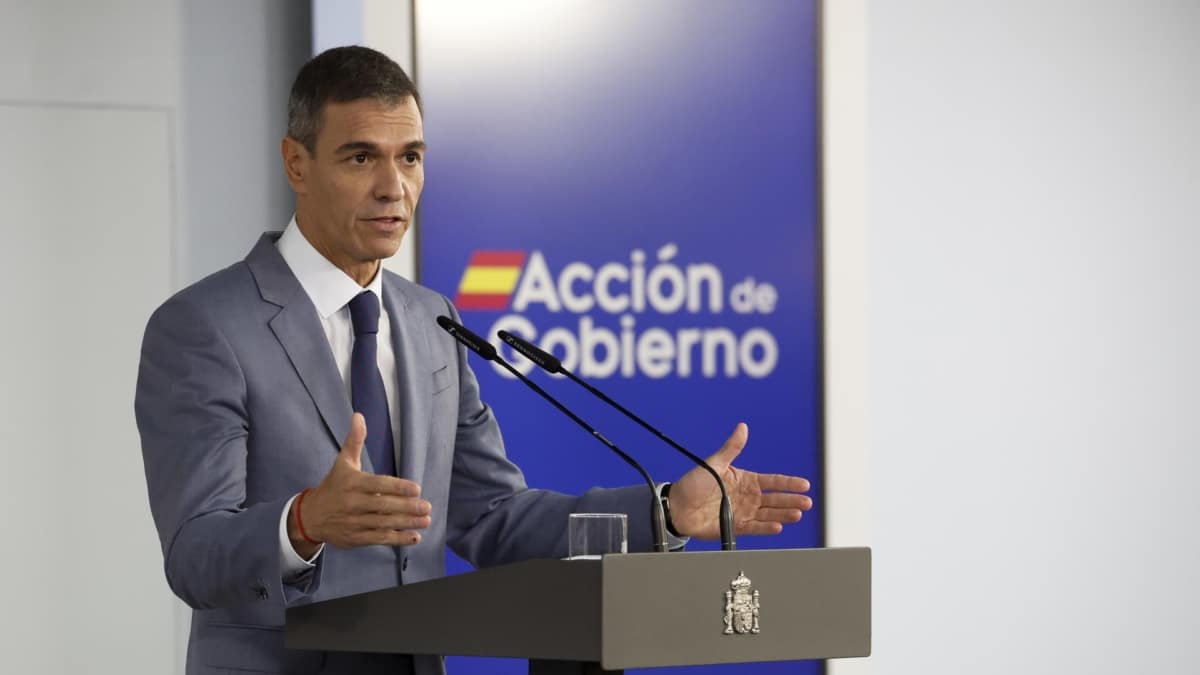 Comparecencia del presidente del Gobierno, Pedro Sánchez tras la reunión del Consejo de Ministros