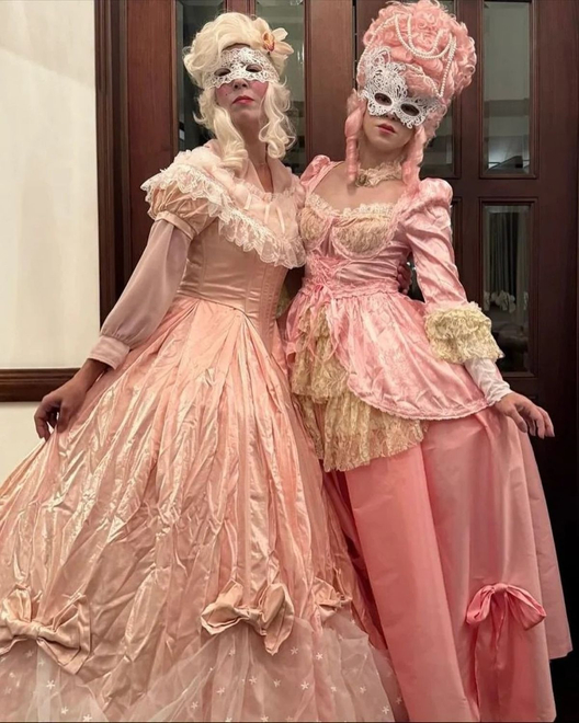 Shakira disfrazada de Maria Antonieta el pasado Halloween