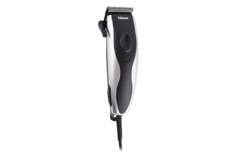 Cortapelos Tristar TR-2561 negro con peines, tijeras y peine de peluquero
