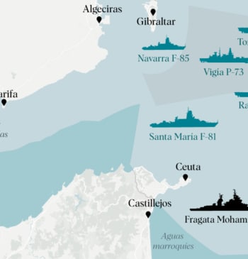 La "goleada" militar de la Armada española a Marruecos