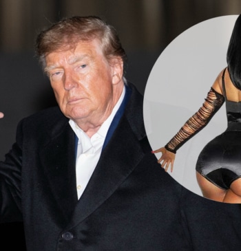 Trump dedicó unas palabras al físico de Nicky Minaj y elogió su trasero.