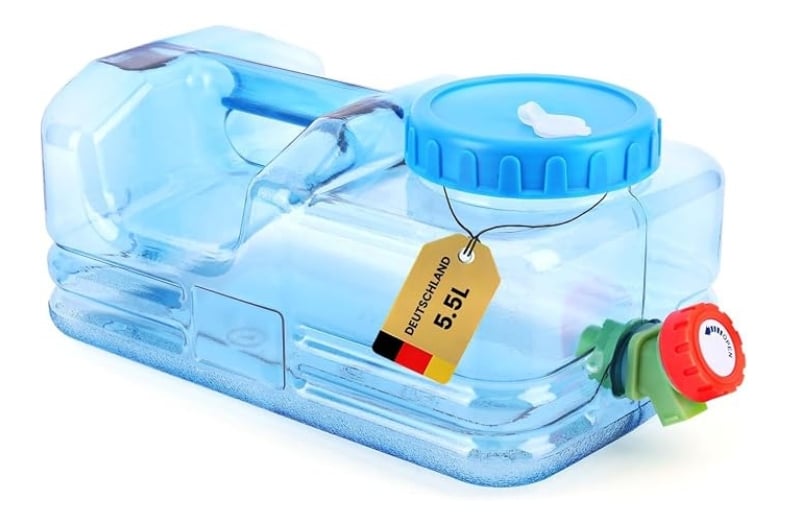 Mejores depósitos de agua portátil para camping: guía de compra 2026 7 Motor16 umikk bidon de agua para camping Motor16