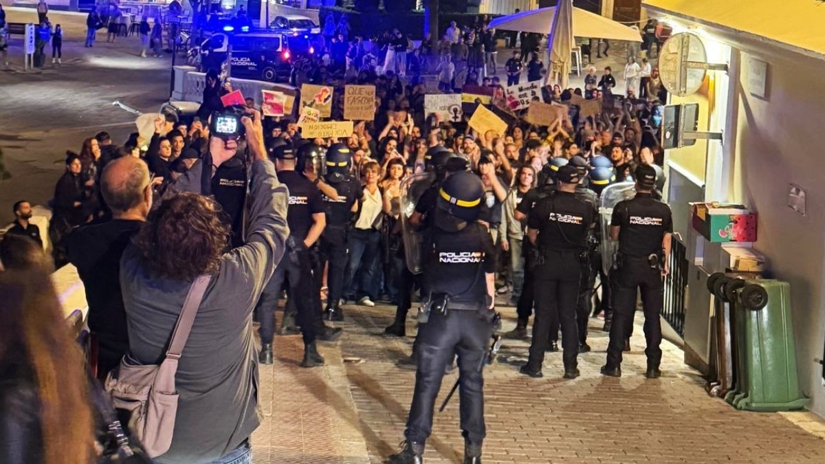 Protesta contra Vox