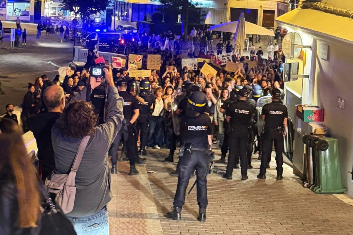 Protesta contra Vox