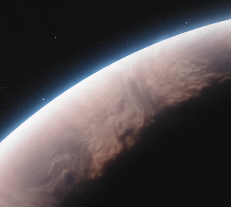 Un Júpiter caliente y chepudo: el telescopio James Webb demuestra que los exoplanetas no son esferas perfectas