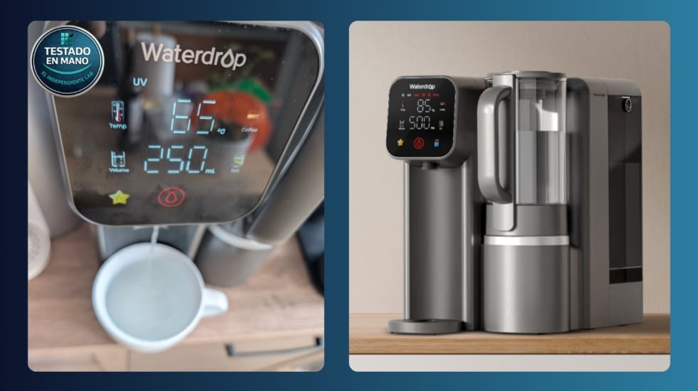 Waterdrop M6HG, análisis tras dos semanas de uso: agua filtrada y caliente al instante, ¿merece la pena?